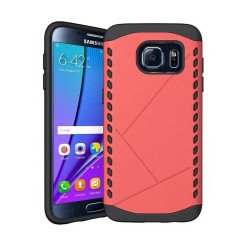 Galaxy S7 Strong Shield Hybrid Case (Red)